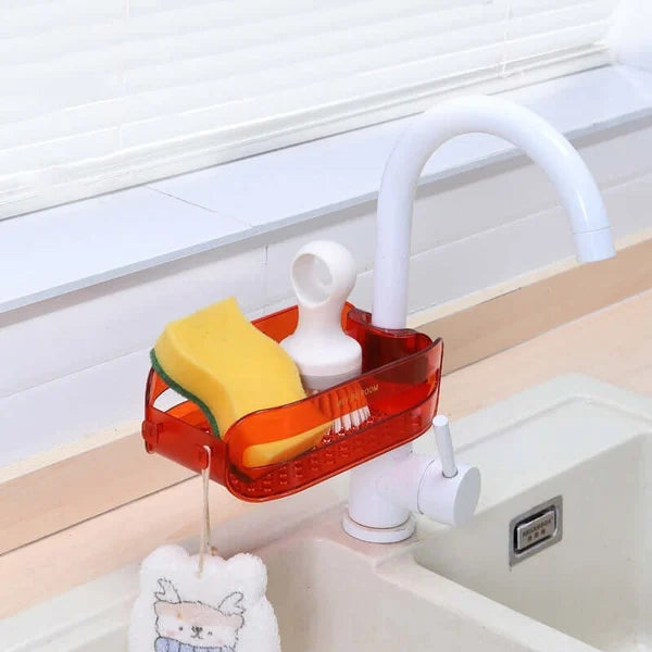 2 in 1 Snap On Sink Organizer