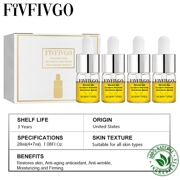Fivfivgo™ BeautFPRO Golden Age Ultimate Refining Anti-Aging Serum