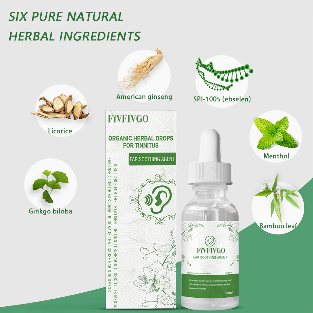 Fivfivgo™ Bio-Kräutertropfen gegen Tinnitus