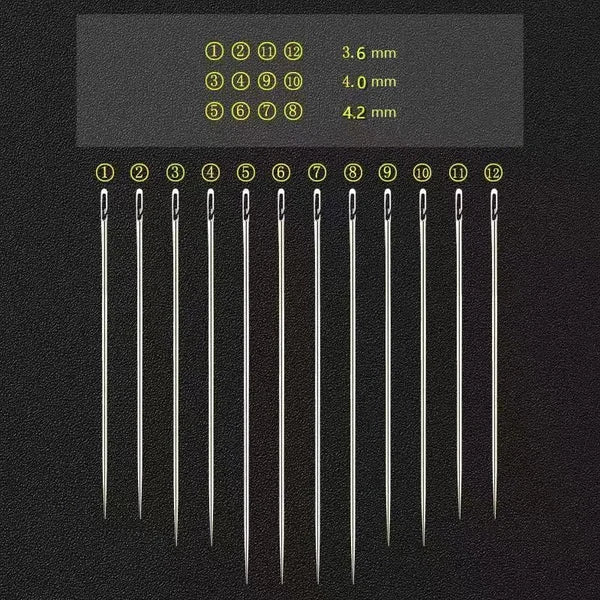 Self-Threading Needles