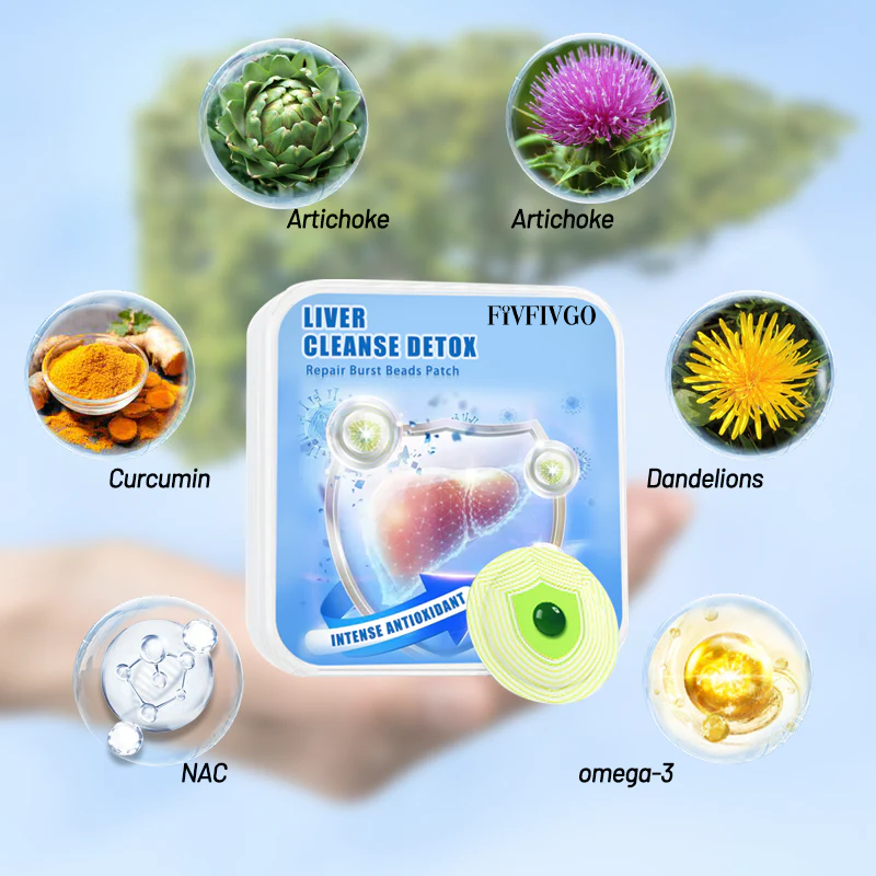 Fivfivgo™ Intense Antioxidant Liver Cleanse Burst Beads Patch