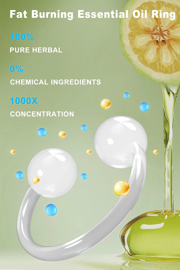 Fivfivgo™ 2023 Body Detox & Fat Burn Liver and Lung Cleanse Essential Oil Nose Ring