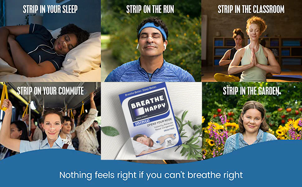 Fivfivgo™ Breathe Happy Nasenstreifen
