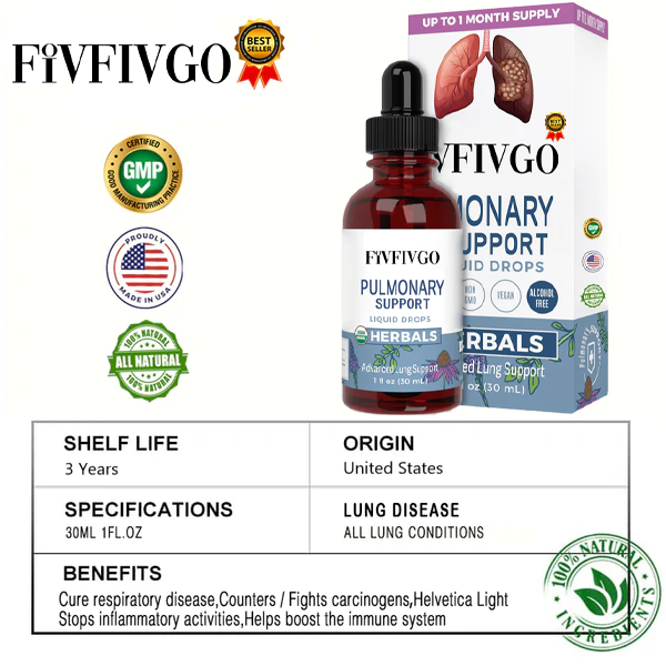 Fivfivgo™ LungPure PRO Dendrobium- und Königskerzenextrakt