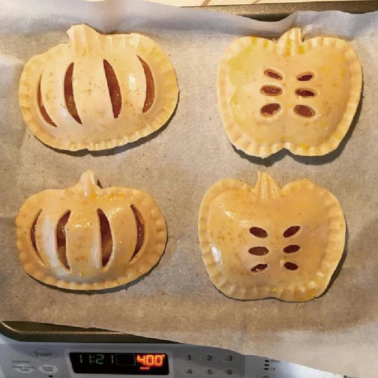 Festive Handmade Pie Molds