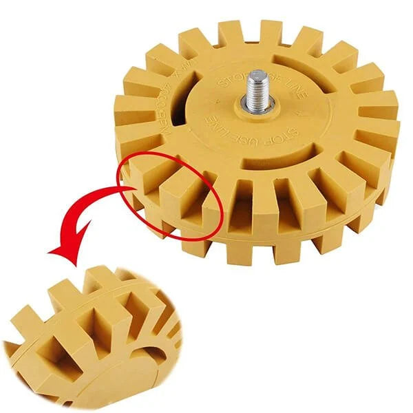 Polishing Wheel Decal Remover