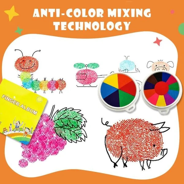 Funny Finger Painting Kit