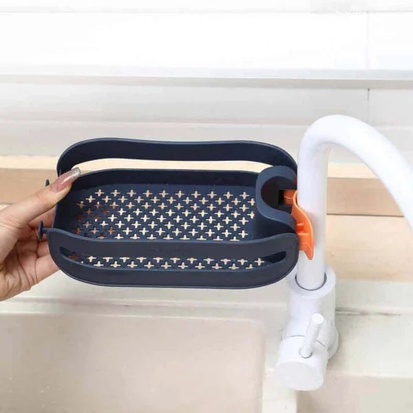 2 in 1 Snap On Sink Organizer
