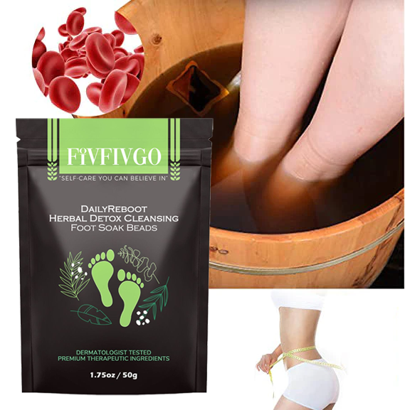 Fivfivgo™ DailyReboot Kräuter-Entgiftungs-Reinigungs-Fußbad Perlen