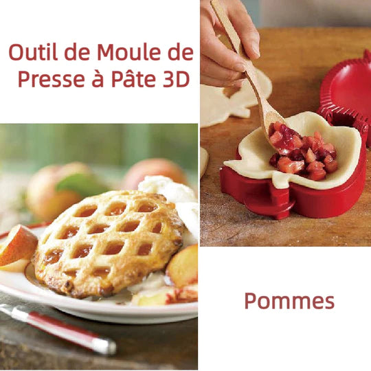 Festive Handmade Pie Molds