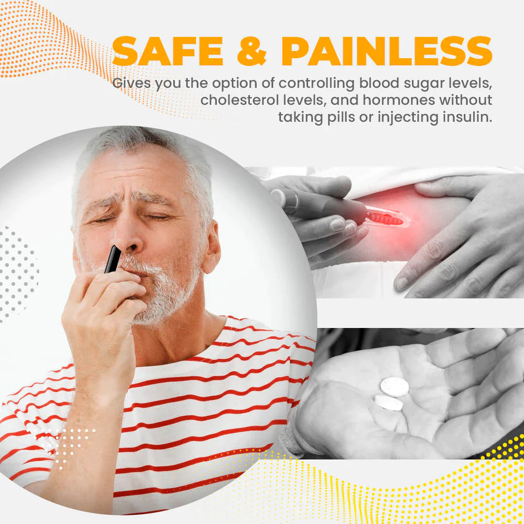 GlucoX™ Diabetes Relief Naseninhalator