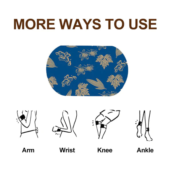 Slimfast™ Warmer Steam Lymphatic Drainage Foot Pats