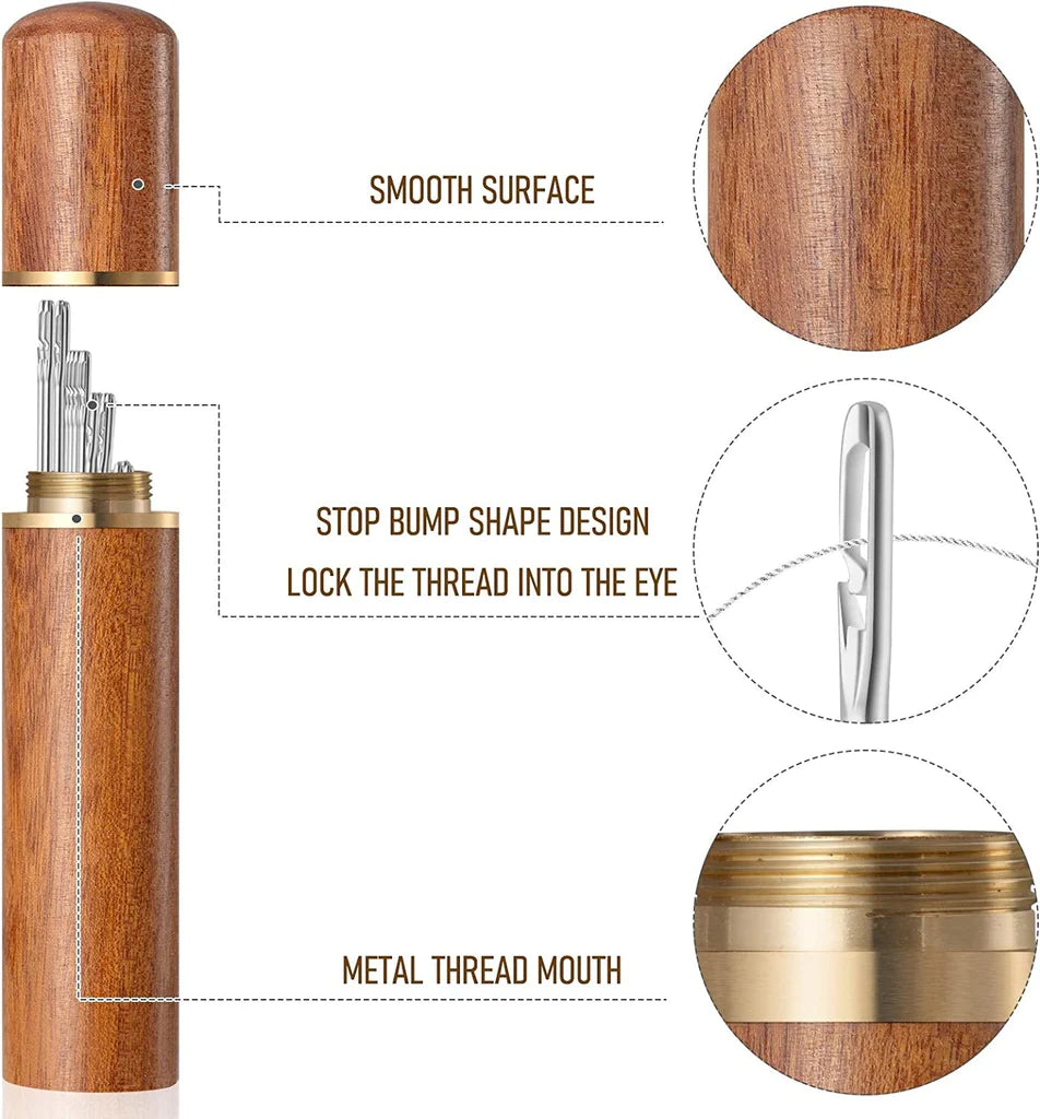 Self-Threading Needles