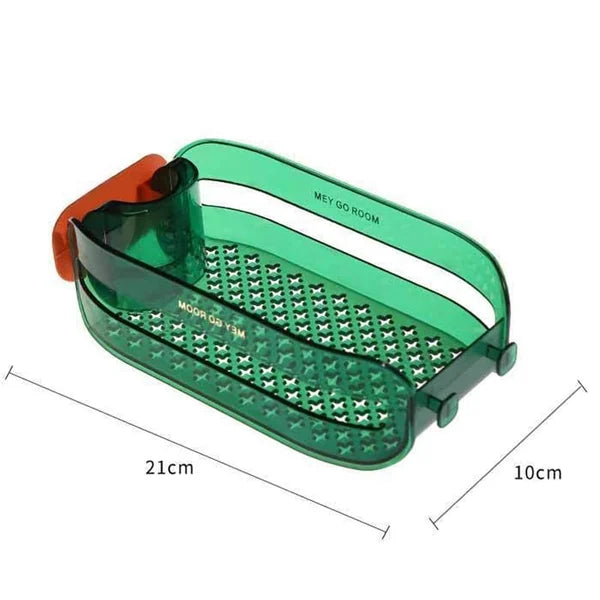 2 in 1 Snap On Sink Organizer