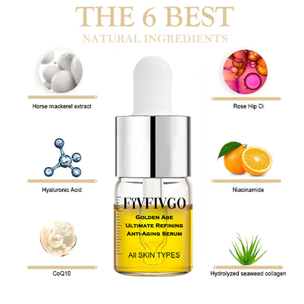 Fivfivgo™ BeautFPRO Golden Age Ultimate Refining Anti-Aging Serum