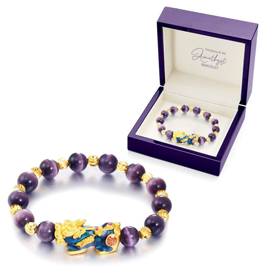 Fivfivgo™ FengShui Pi Xiu Ametist Bracelet