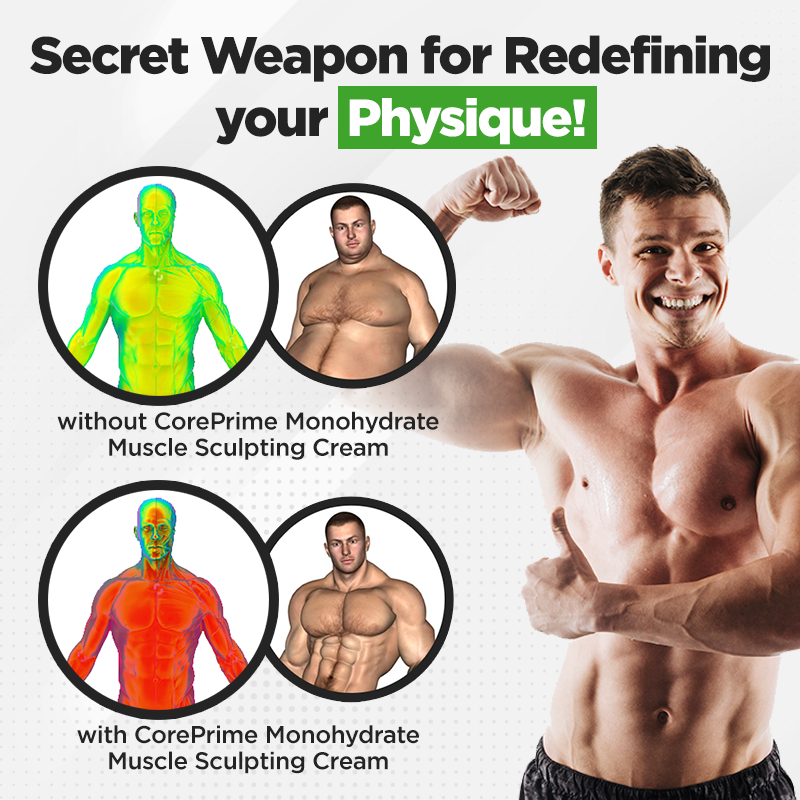 Fivfivgo™ CorePrime Monohydrate Muscle Sculpting Cream