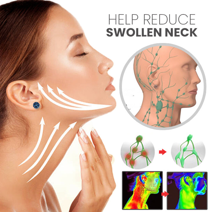 Minerva Lymphdrainage Modisch Magnetische Ohrringe