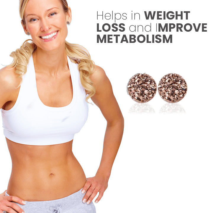 Minerva Lymphdrainage Modisch Magnetische Ohrringe