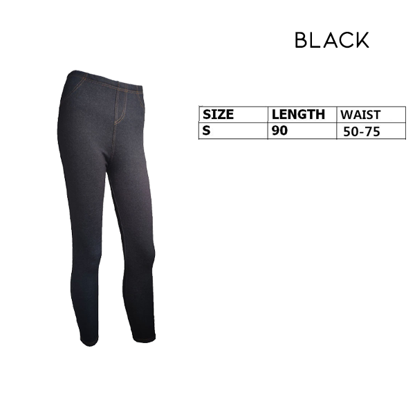 Thermofleece Denim Jeggings