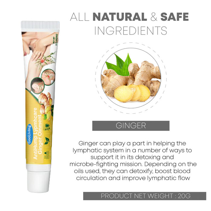GooLiving AntiHump Lymphcare Ingwer-Salbe