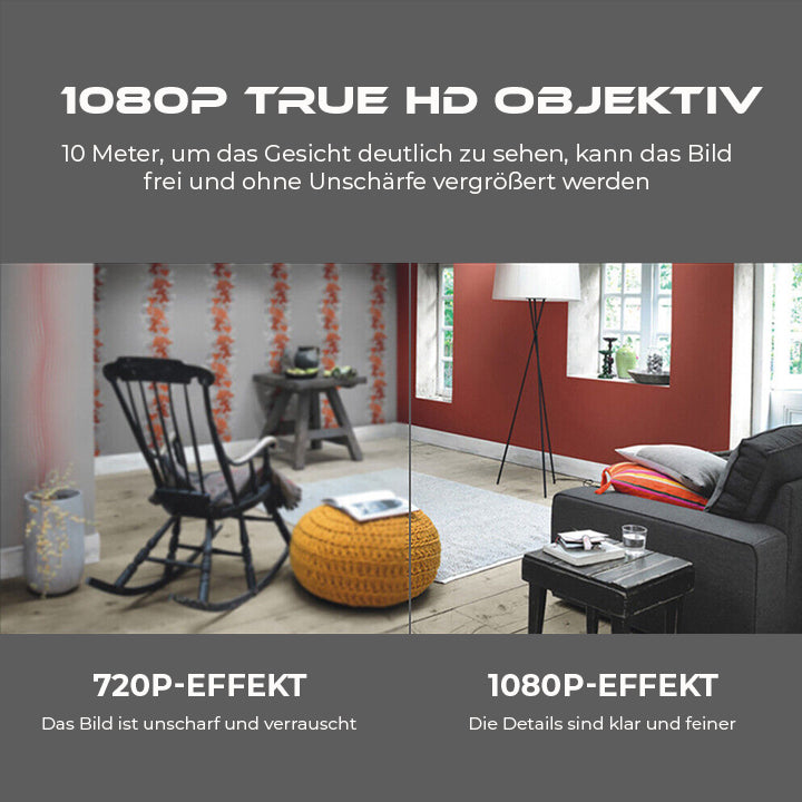 Lamicry™ 1080P HD Nachtsicht Mini WIFI Kamera