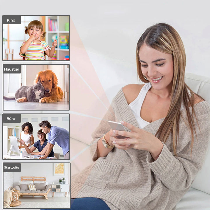 Lamicry™ 1080P HD Nachtsicht Mini WIFI Kamera