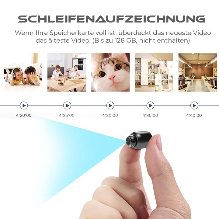 Lamicry™ 1080P HD Nachtsicht Mini WIFI Kamera