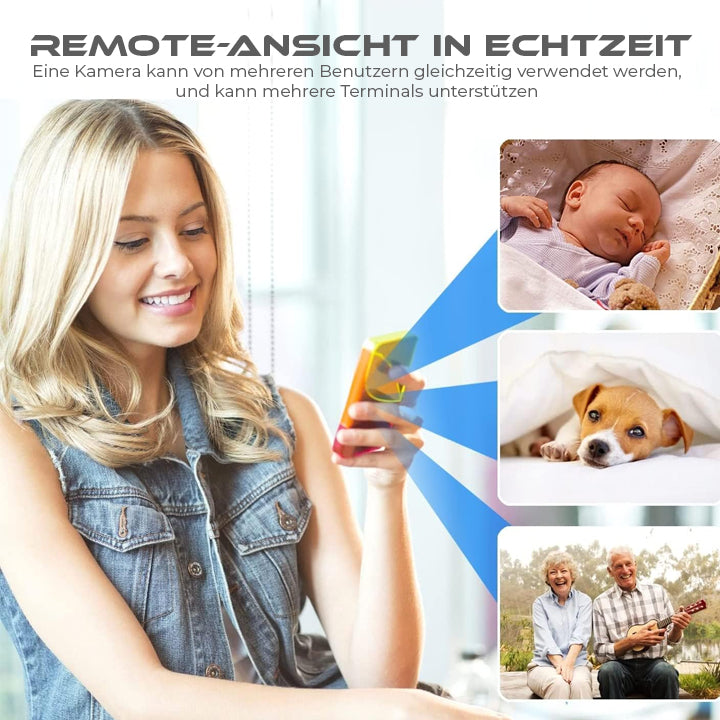 Lamicry™ 1080P HD Nachtsicht Mini WIFI Kamera