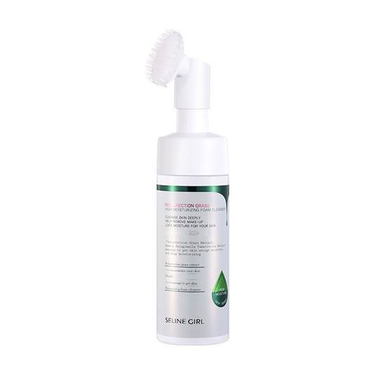 Foaming Amino Acid Face Wash with Built-In Brush