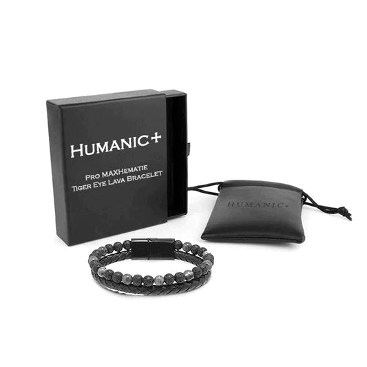 Humanic+ Pro MAXHematie Tigerauge-Lava-Armband