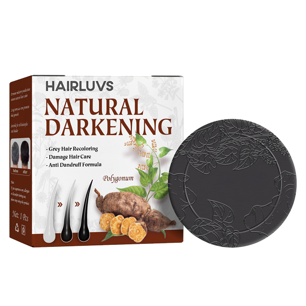 HairluvsPRO Natural Darkening Shampoo Bar