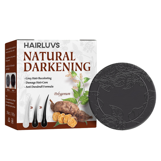 HairluvsPRO Natural Darkening Shampoo Bar
