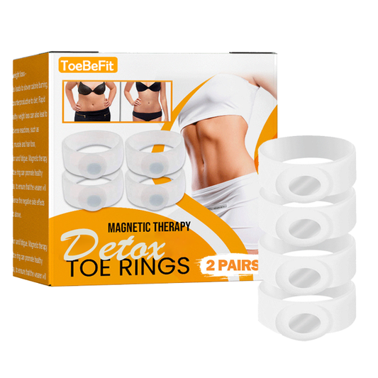ToeBeFit Magnetische Therapie Detox-Zehenringe