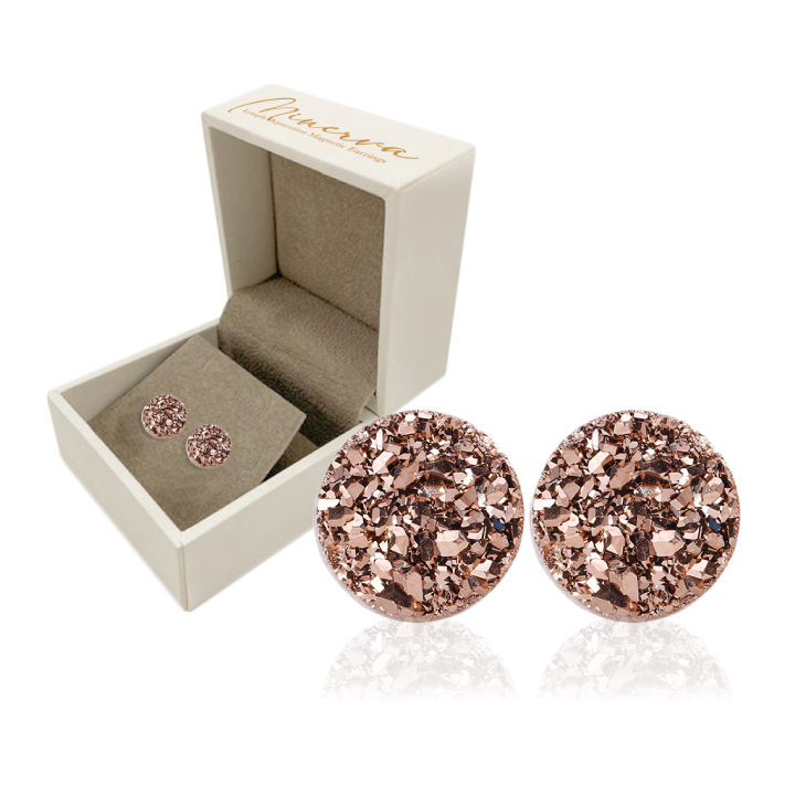 Minerva Lymphdrainage Modisch Magnetische Ohrringe