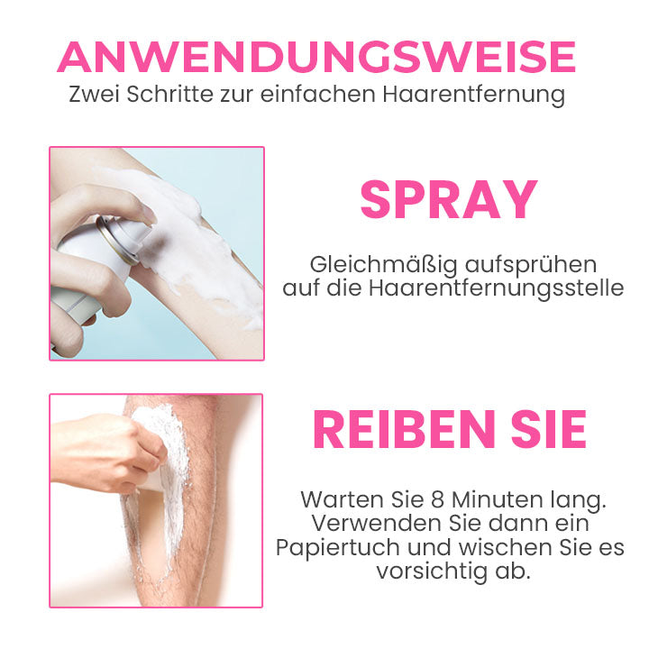 Fivfivgo™ GlatterSchwung Bienenwachs-Haarentfernungsmousse