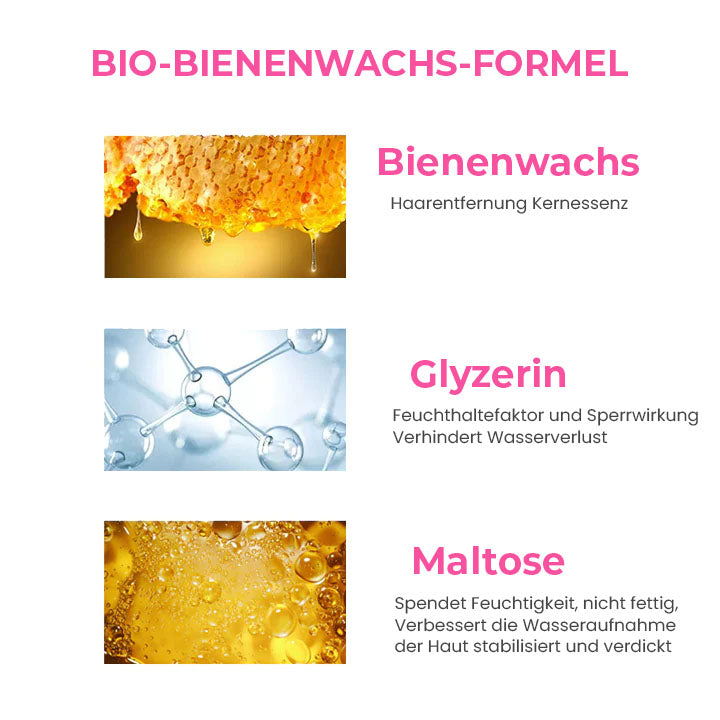Fivfivgo™ GlatterSchwung Bienenwachs-Haarentfernungsmousse