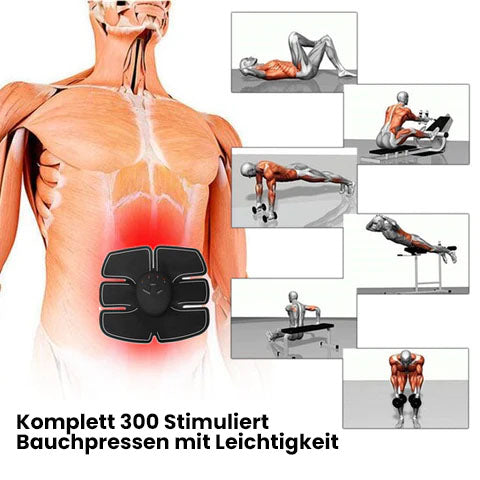 Fivfivgo™ InShape Diskretes EMS-Abs-Trainingskissen