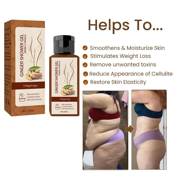 Gingerogy Contour Detox Ingwer Duschgel