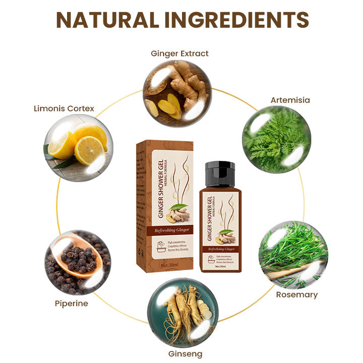 Gingerogy Contour Detox Ingwer Duschgel