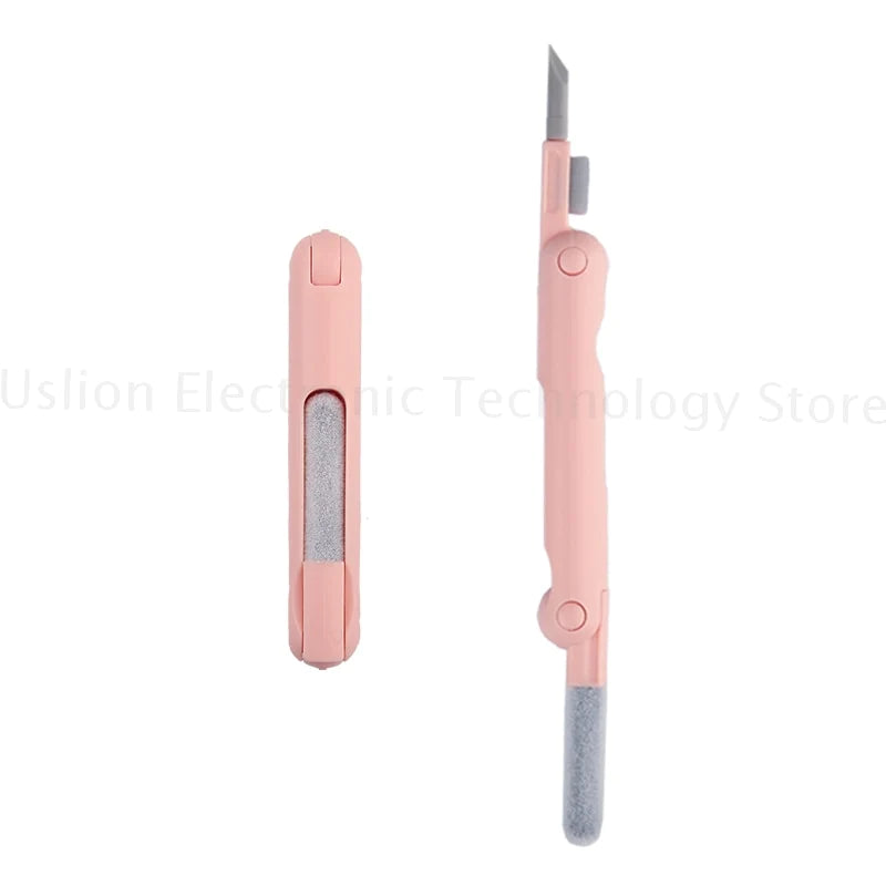 7-in-1 Computer Keyboard Cleaner Brush Kit Earphone Cleaning Pen For Headset iPad Phone Cleaning Tools Cleaner Keycap Puller Kit
