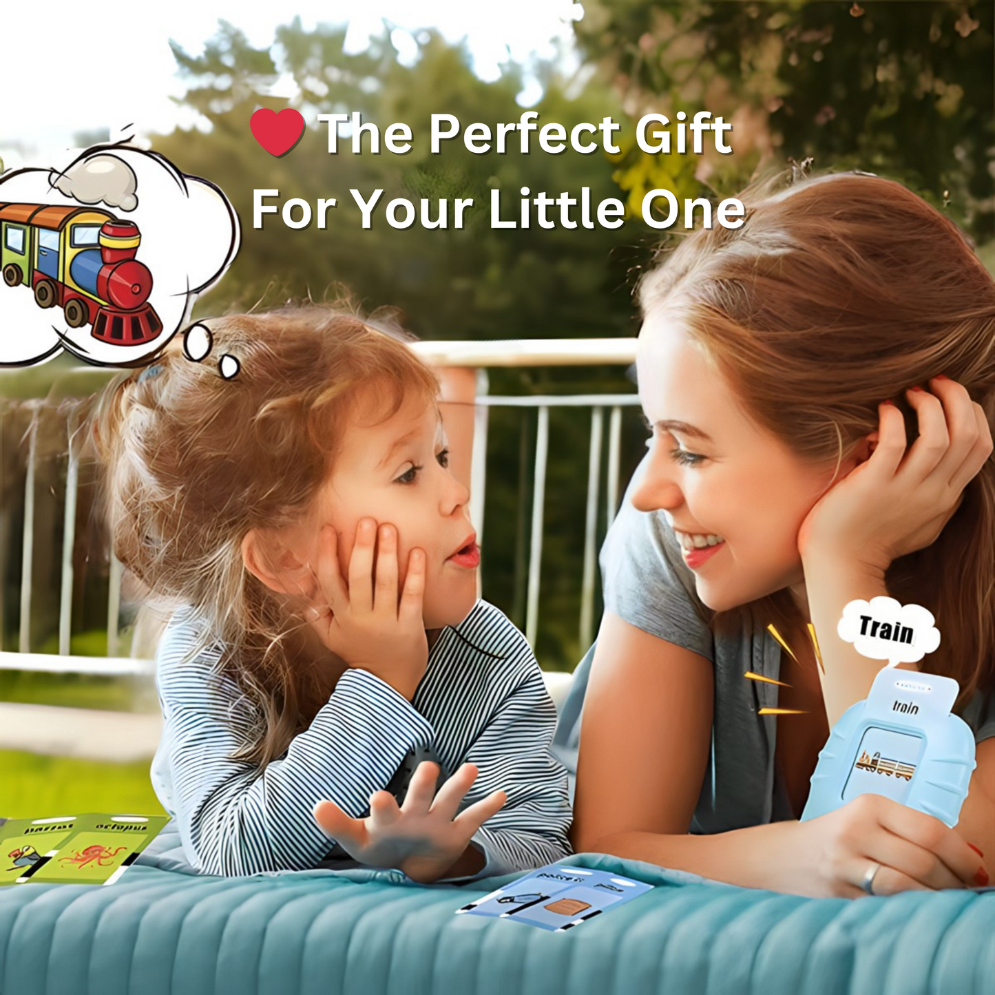 Lyseemin™ Phonics Learning Flashcard Machine for Toddlers, Educational Toy