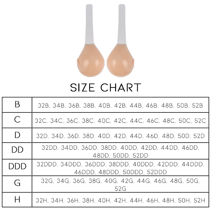 Secured Silicone Lift Adhesive Bra