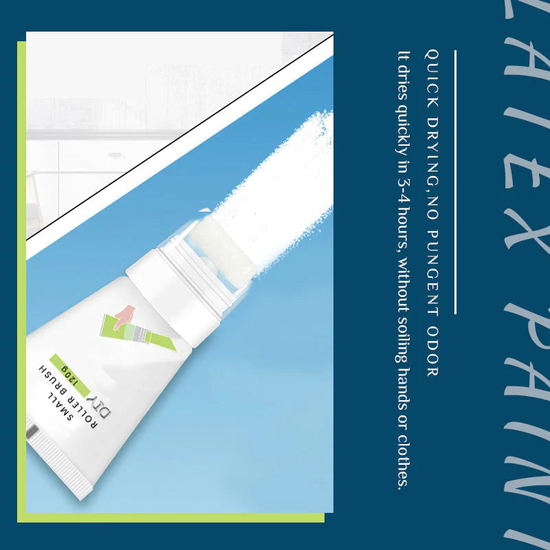 SMALL ROLLING BRUSH WALL LATEX PAINT