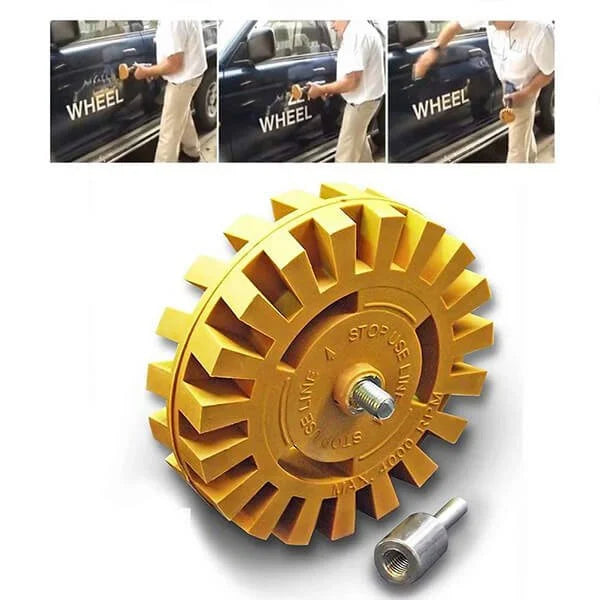 Polishing Wheel Decal Remover