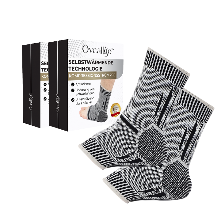 Oveallgo™ Selbstwärmende Tech Anti Ödeme Kompressionsstrümpfe