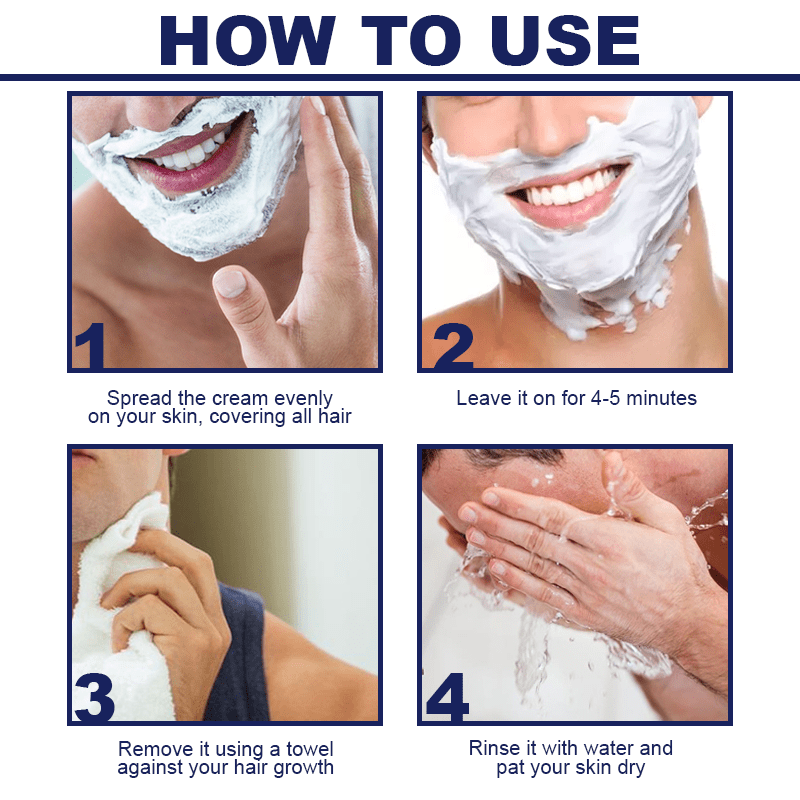 Fivfivgo™ GentsThing Face & Body Hair Removal Cream
