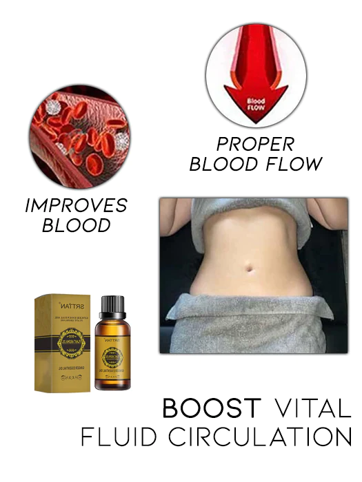 Belly Drainage Ginger Oil