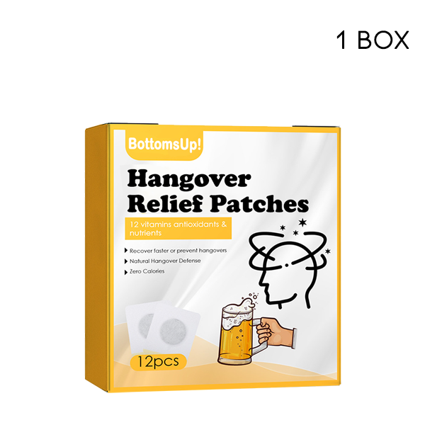 BottomsUp! Hangover Relief Patches