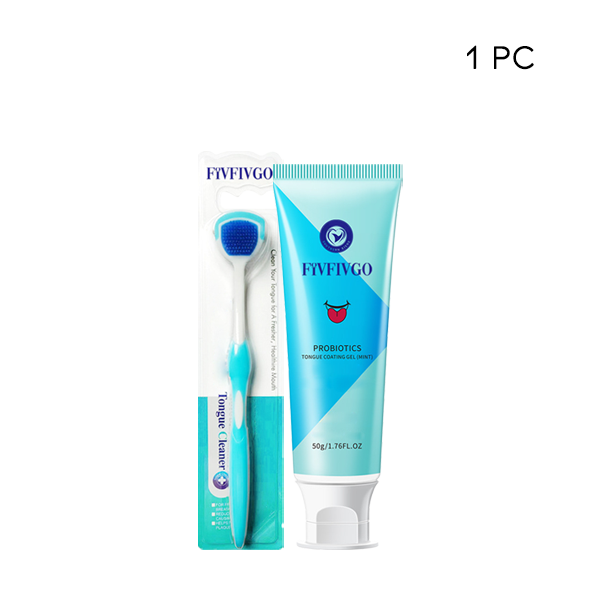 Fivfivgo™ Oral Hygiene Brush & Tongue Cleansing Gel